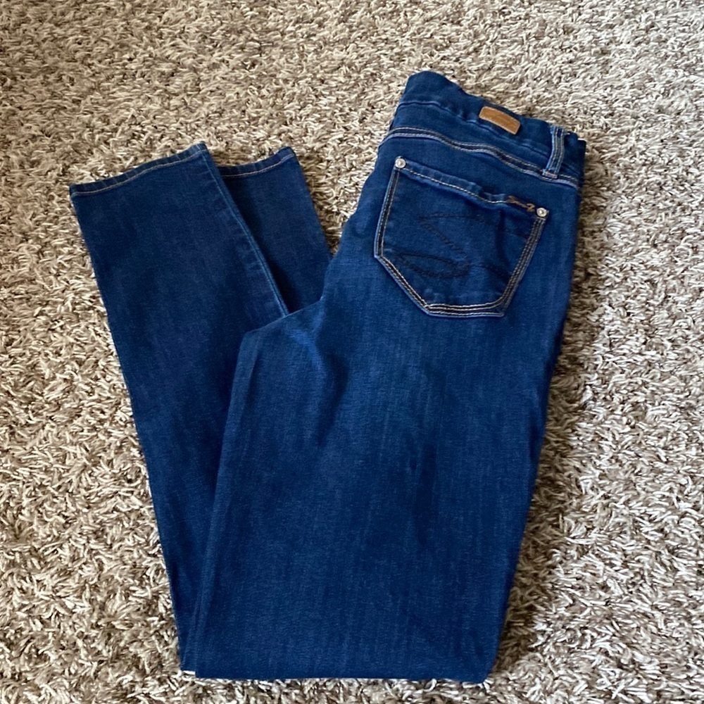 𝅺SEVEN7 Dark Wash High Waist Skinny Jeans 8